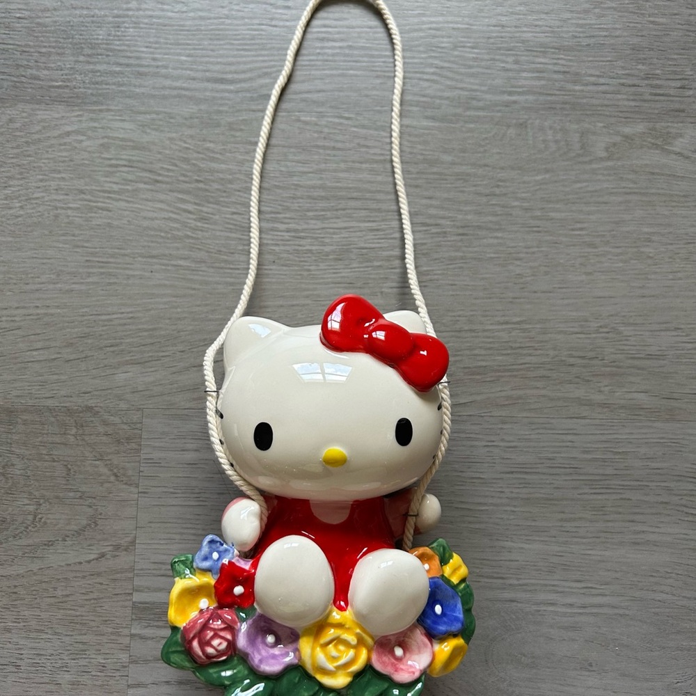 Blue Sky Clayworks Hello Kitty Garden Swinger